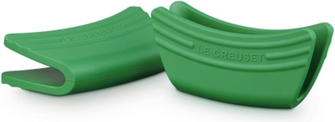 Le Creuset Handvatten - Bamboo - Siliconen - 12 x 6 cm - 2 stuks