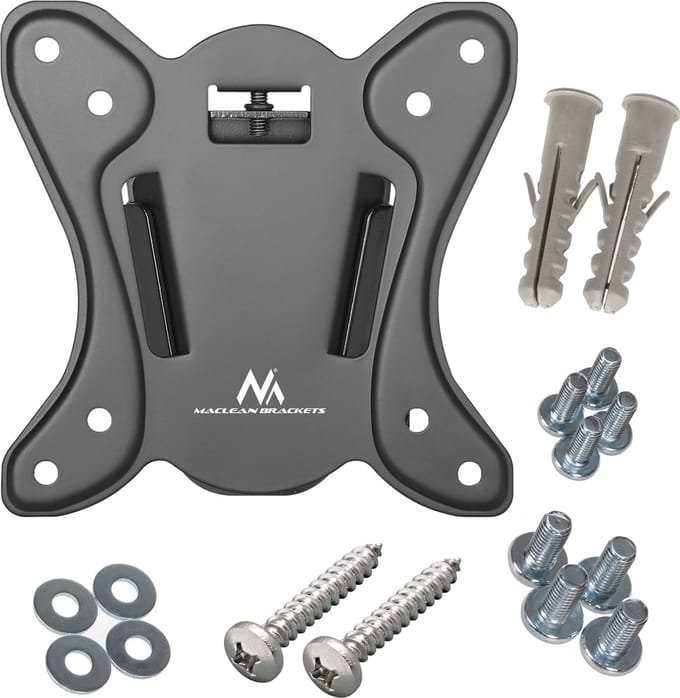 Maclean - TV-houder - TV - beugel - max VESA 100x100, 13-27", 25kg, MC-715A