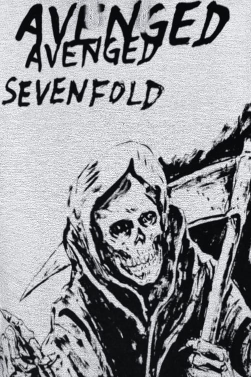 Avenged Sevenfold Trui met capuchon - Scheleton - S tot M - voor Mannen - grijs gemêleerd