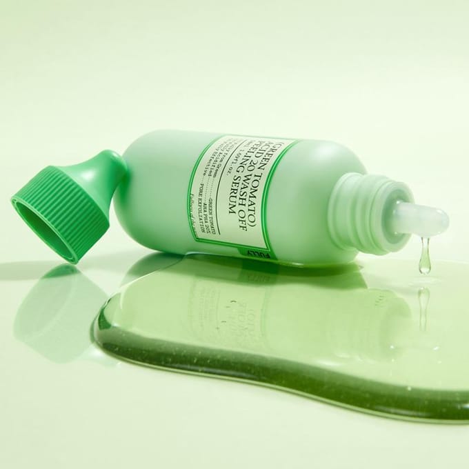 [ENTIÈREMENT] Sérum Peeling Lavable Green Tomato Acid 20 50 ml green