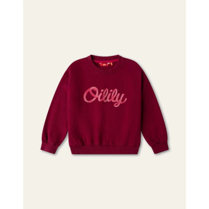 Oilily Hoki Sweater- maat152/12yr Beet Rood