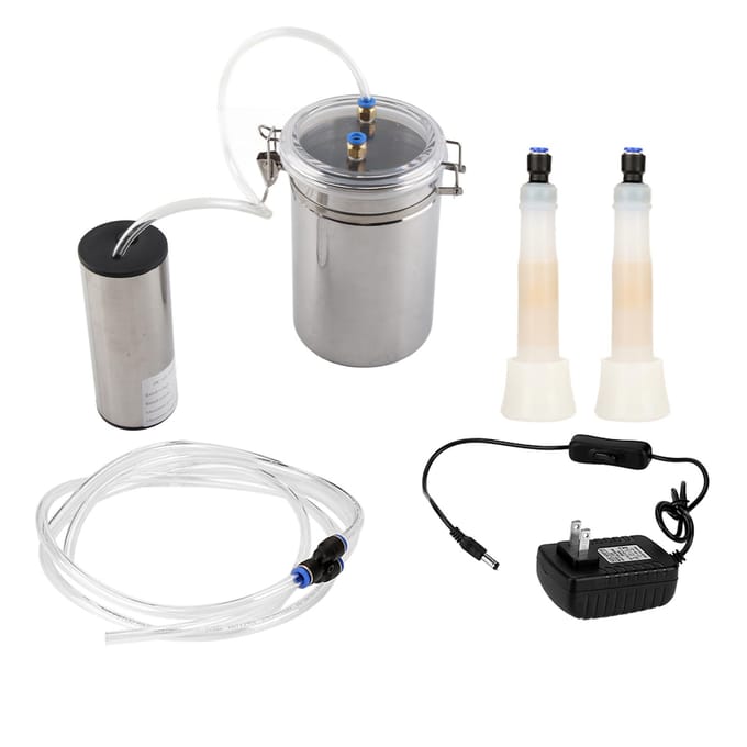 Machine à traire électrique 2 L, portable, en acier inoxydable, pour vaches