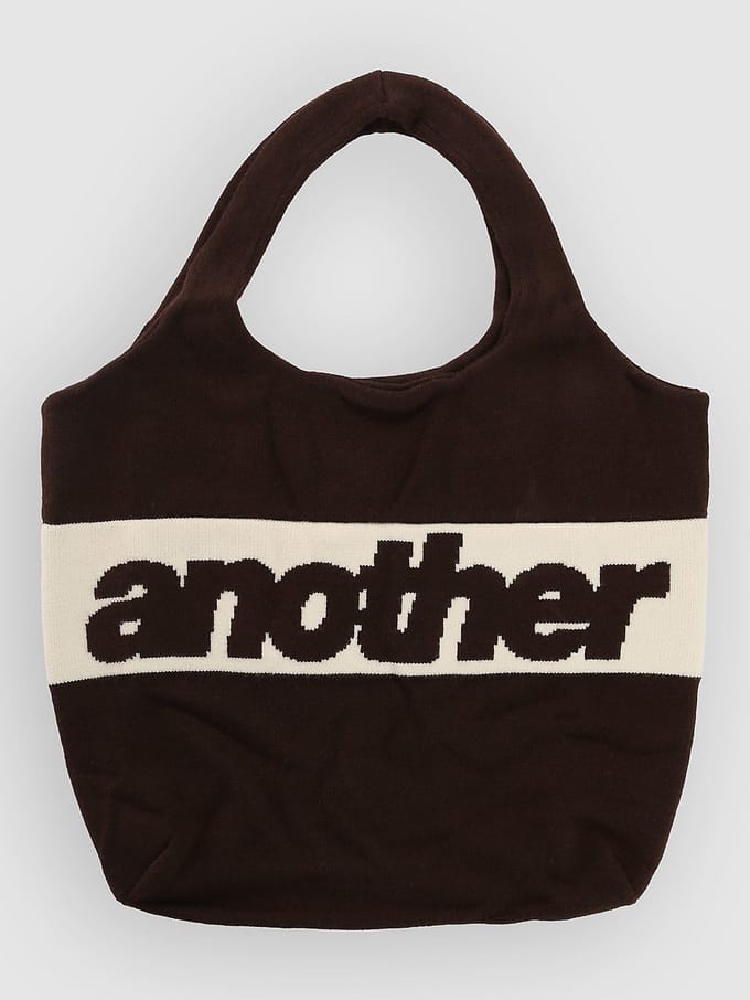 Another Cotton Lab Another Knit Tote Tas bruin