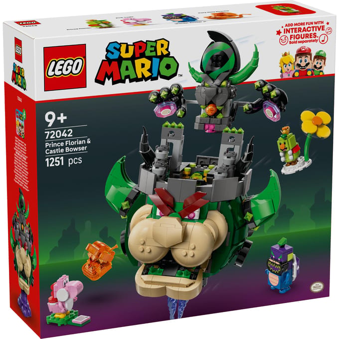 LEGO 72042 Super Mario Prins Florian en Kasteel-Bowser Bouwsets