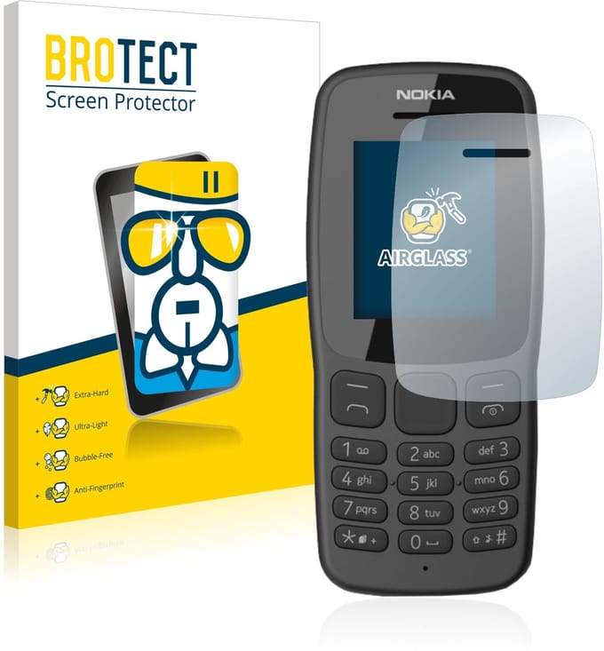 Screenprotector voor Nokia 106 2018 Beschermglas transparant