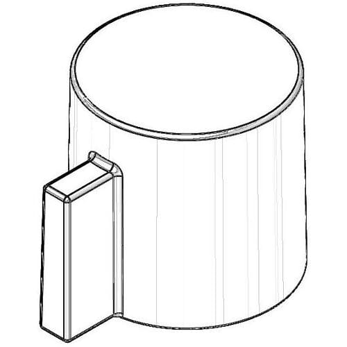 Dornbracht replacement handle for thermostat 092067006-00