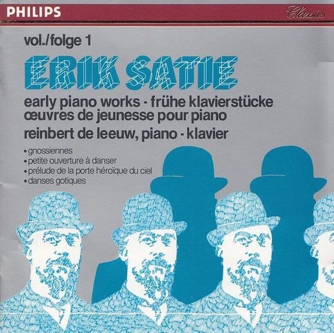 Satie: Early Piano Works Vol 1 / Reinbert de Leeuw
