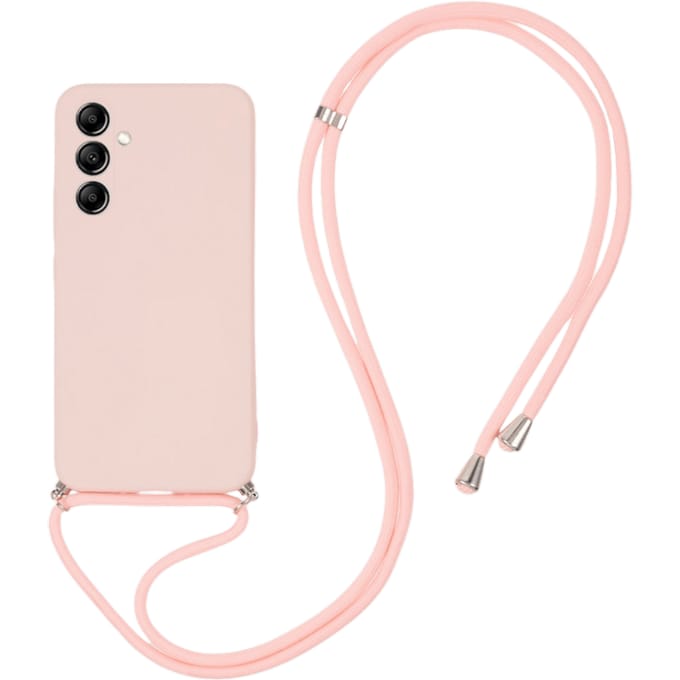 Mocaa Samsung Galaxy A54 Hoesje met Verstelbaar Koord Roze