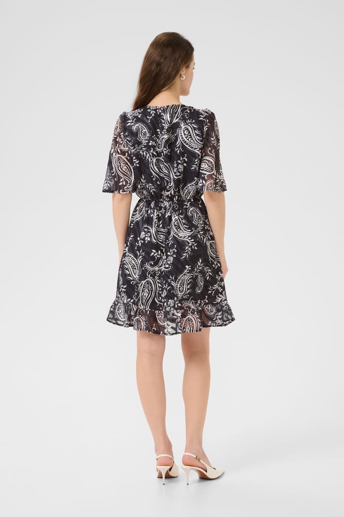 Jurk KAlecta Regular fit black white