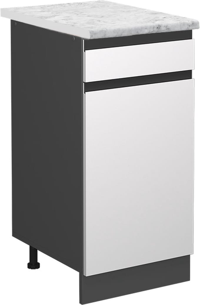 Vicco R-Line Keukenonderkast – 40 cm WB Marmer Wit