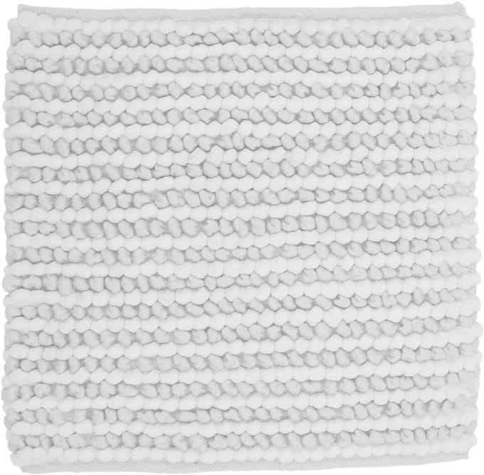 Heckettlane Badmat Mylene - Wit - 60x60 - Antislip - Wasbaar