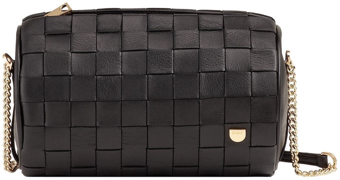 DuDu Abigail Crossbody tas Leder 19.5 cm - Dames - black rose