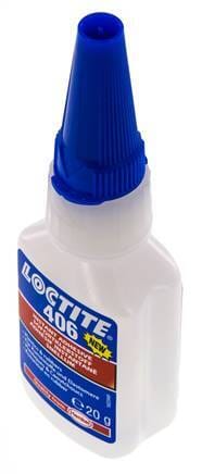 Loctite Instant Lijm 20ml Transparant 2-11s Uithardingstijd Kunststof En Rubberoppervlakken