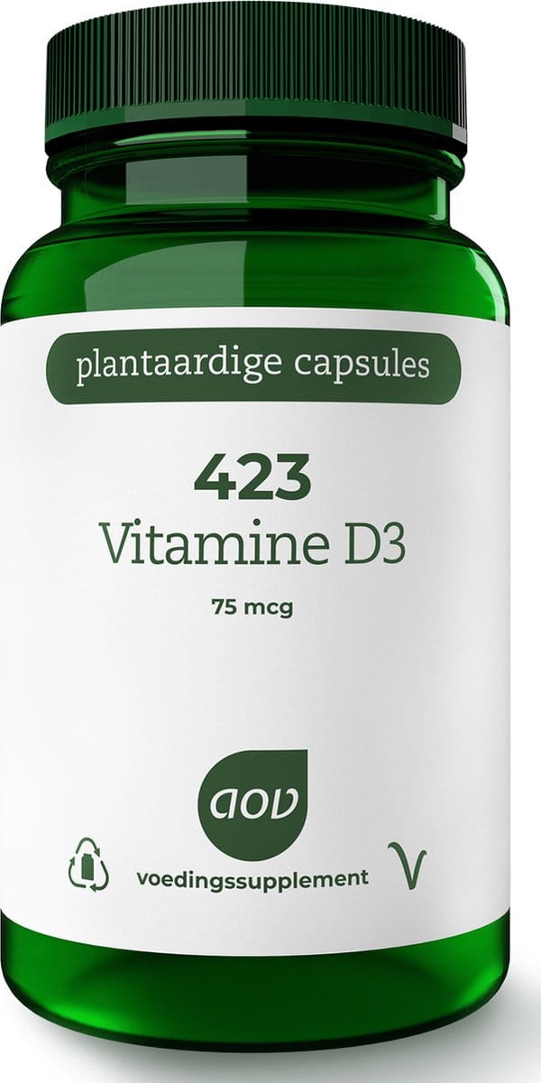 AOV 423 Vitamine D3 - 90 vegacaps - Vitaminen - Voedingssupplement