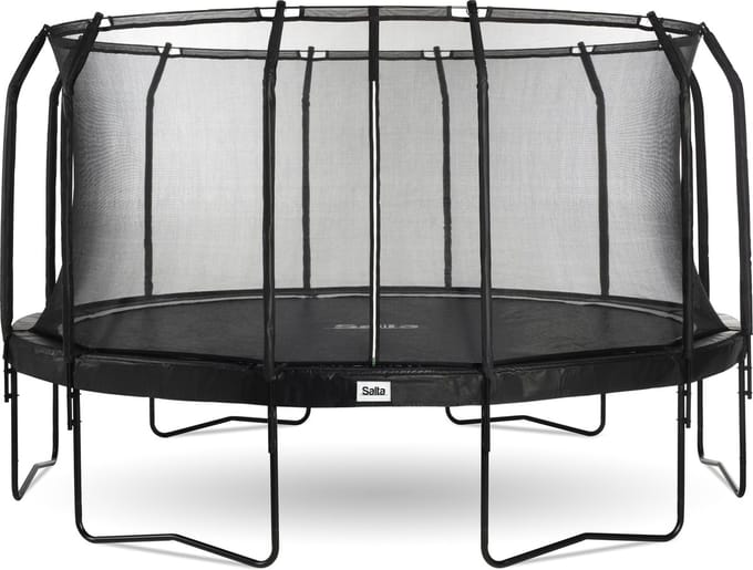 Salta Premium Black Edition - Trampoline met veiligheidsnet - ø 457 cm - Zwart