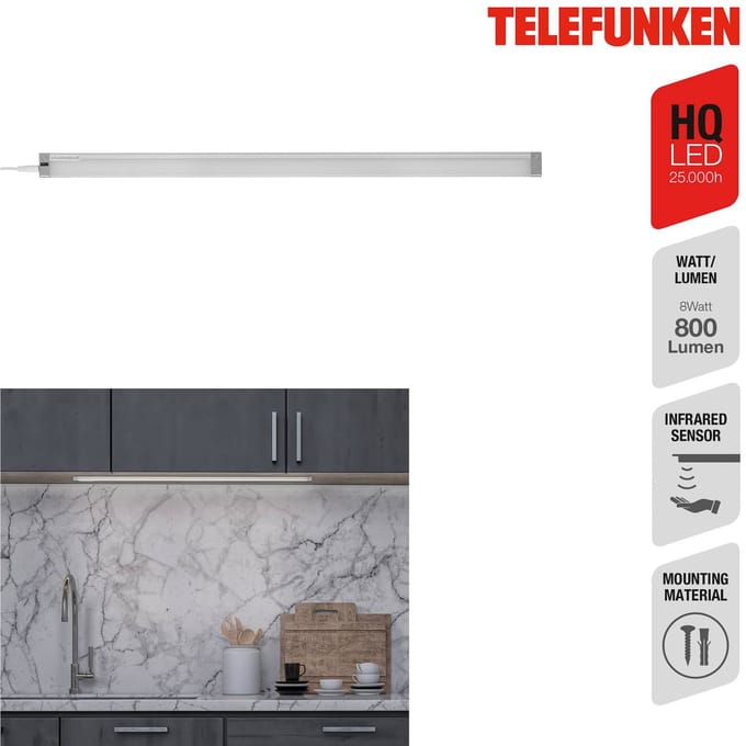 Telefunken LED meubelverlichting Zeus, lengte 57 cm