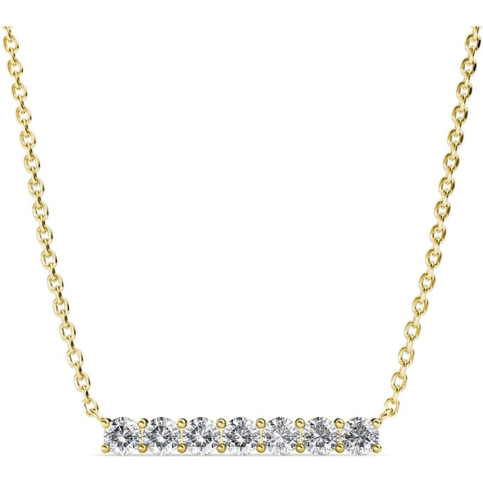 Myriad Birthe Stone-hangers - Goud en kristal