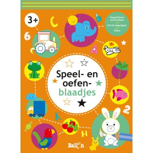 Speel- En Oefenblaadjes 3+ (Oranje) - Speel- En Oefenblaadjes