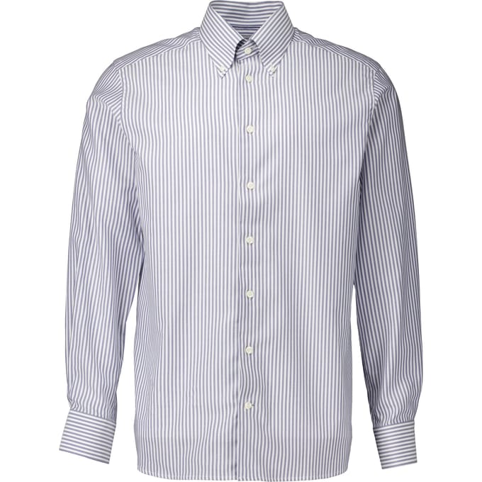 Eton  Lange Mouw Overhemden Donkerblauw 100014054