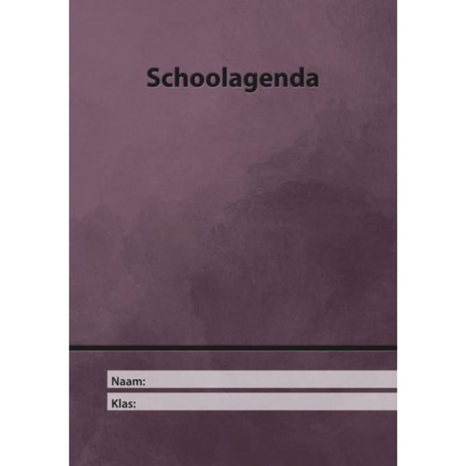 Schoolagenda - Stijn van den Broeck