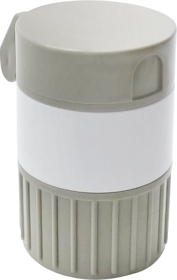 Purepeak 3-in-1 Pillenvergruizer - Pillensnijder - Pillenmaler - Tabletvergruizer - Pil crusher - Grijs