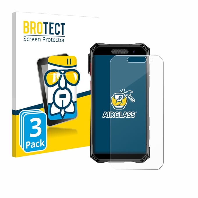 Screenprotector 3 Stuks voor Soyes S10 Max Beschermglas transparant
