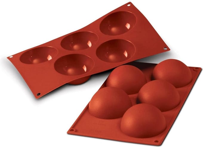 Silikomart Siliconen Mal Halve Bol Ø8x4cm