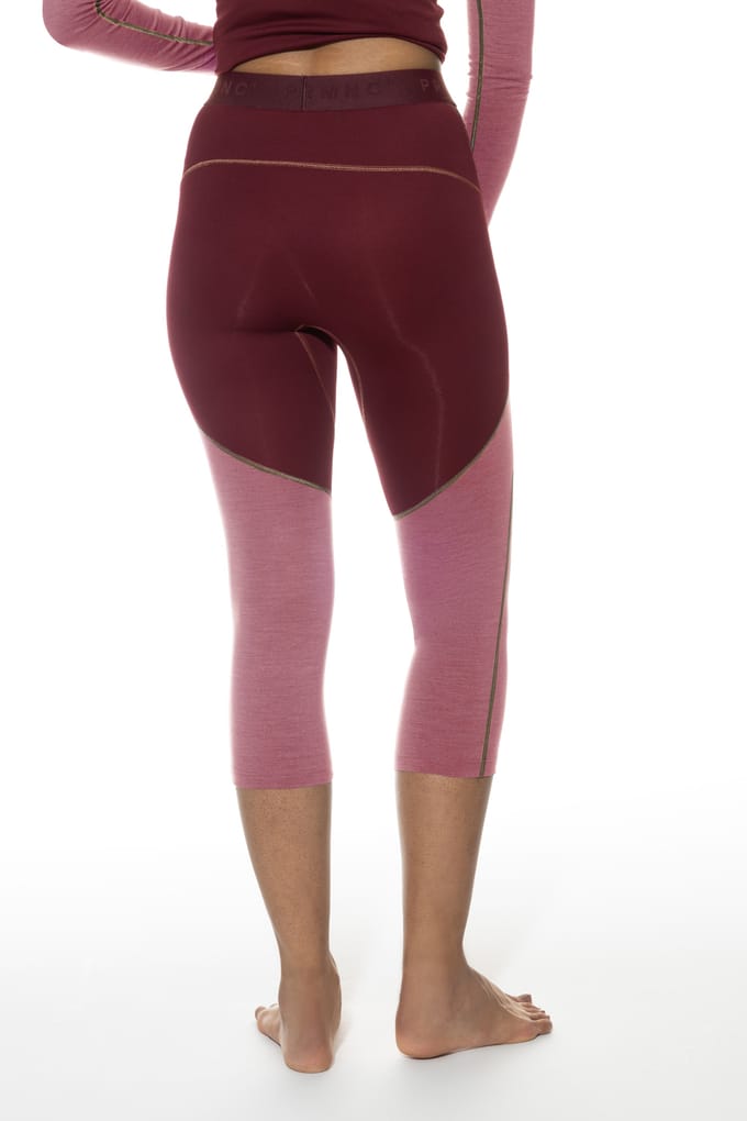 Legging 3/4-lang Serie PRFRMNC+ Energetic Red Melange