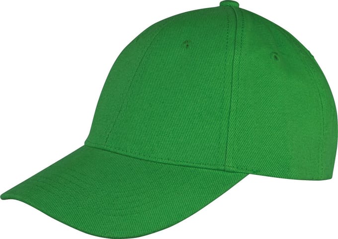 Result Memphis Brushed Cotton Low Profile Cap RH81 - Emerald Green - One size