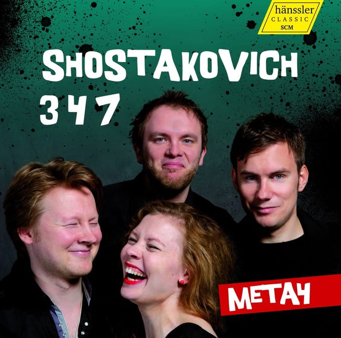 Meta4 Quartet - Shostakovich: String Quartets No. 3, 4, & 7 (CD)