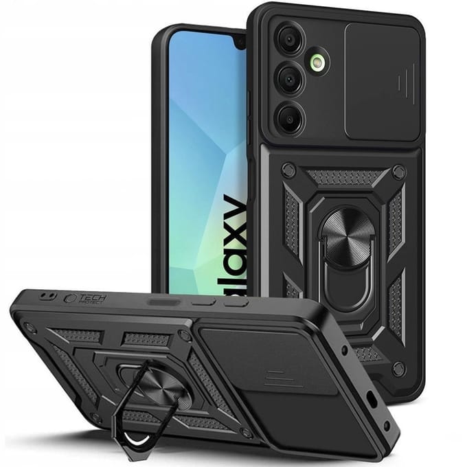 Tech-Protect CamShield Pro Case for Samsung Galaxy A17 4G / 5G - Black