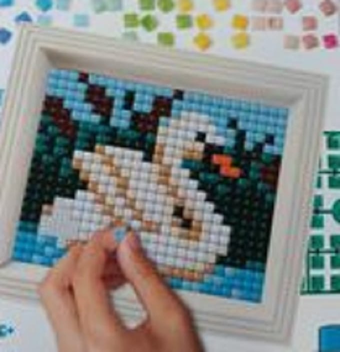 Pixel Hobby XL - Hobbypakket - Grote pixel - Zwaan