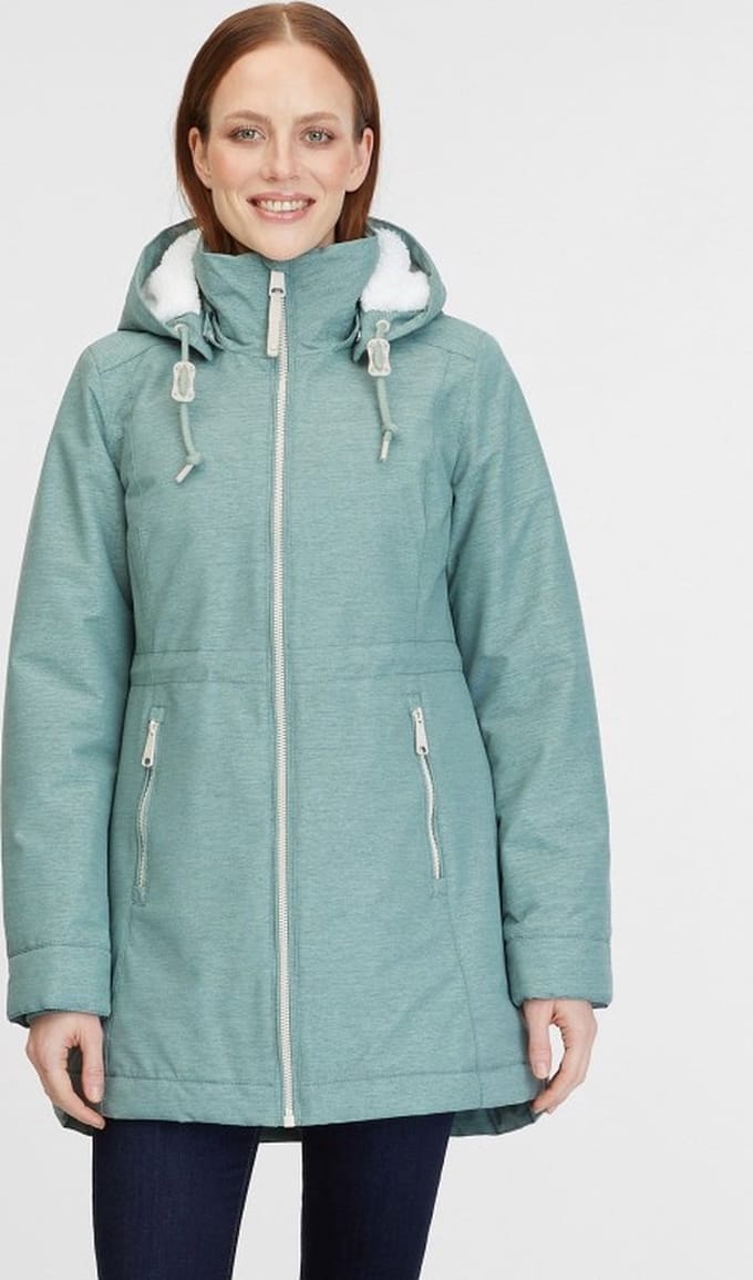 Ragwear Jas Dakkota groen winter Vegan dames - maat M