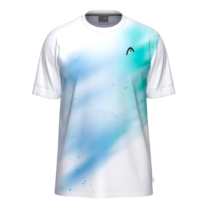 Head Racket Topspin T-shirt Met Korte Mouwen Wit S Man