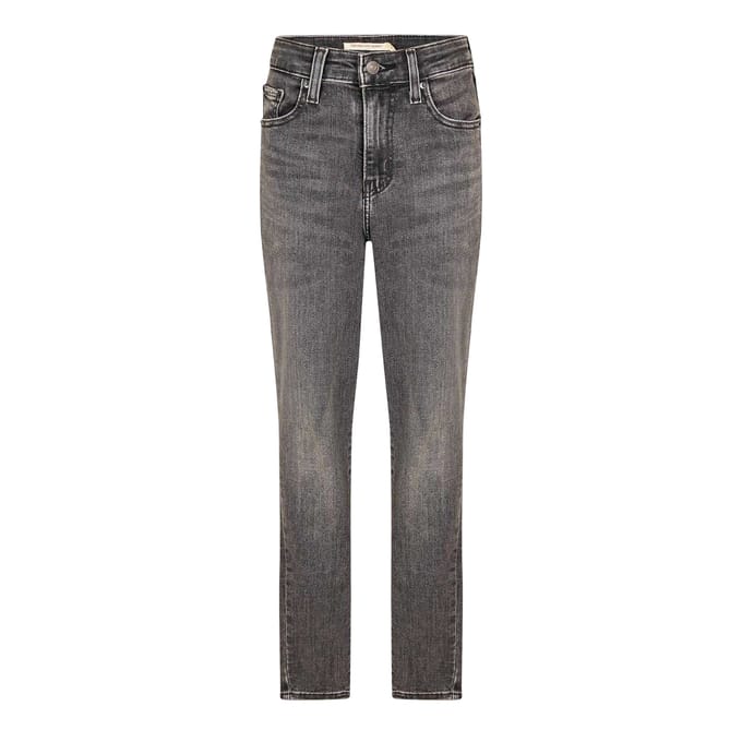 Levis Dames/Dames 721 Denim Skinny Jeans (Donkergrijs)