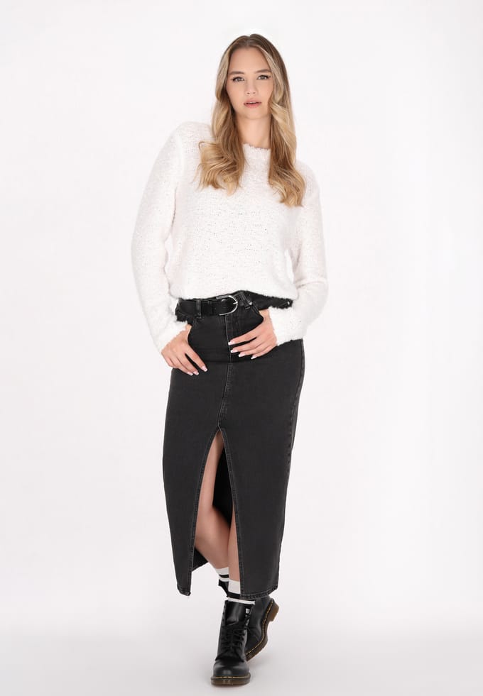 Mymo Jumper Dames wit