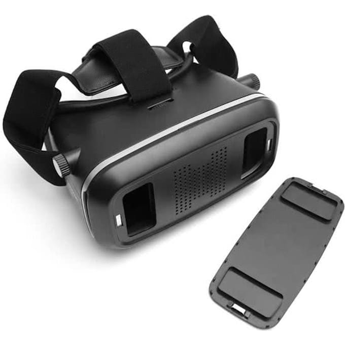 Azuri 3D virtual reality bril met 4 verschillende frontplates