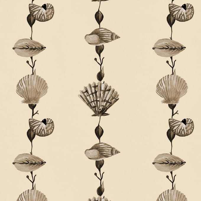 Behang Kelp Antiqua sepia