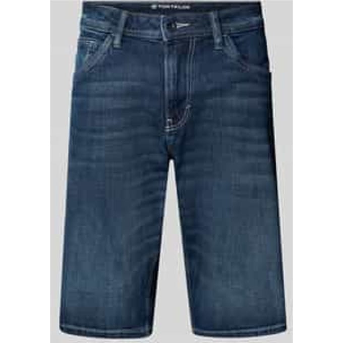 Slim fit korte jeans van katoenmix, model 'JOSH'