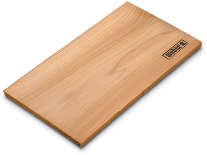 Weber® Cederhouten rookplank