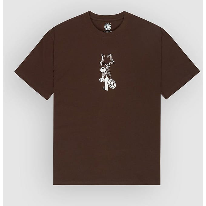 Element Keychain T-Shirt bruin