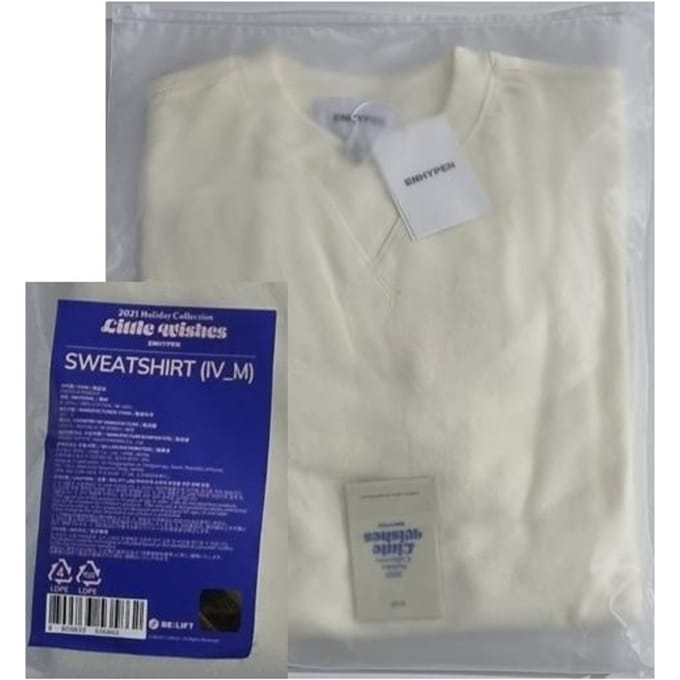 Enhypen Little Wishes Sweatshirt Ivoor M beige
