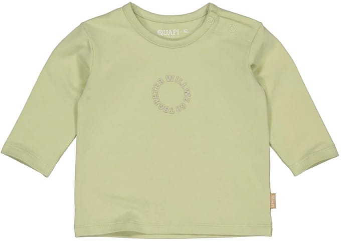 Quapi Baby jongens shirt Faas Soft green maat 68