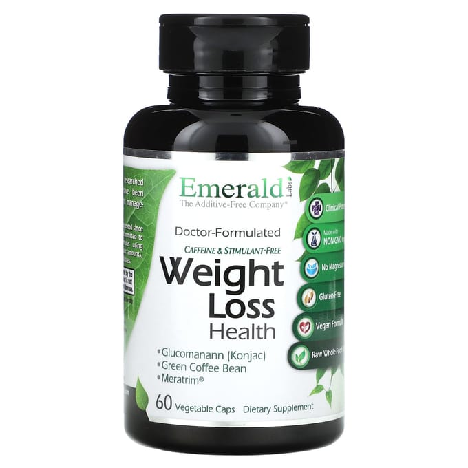 Emerald Laboratories, Gezondheid voor Gewichtsverlies, 60 Veggie Capsules