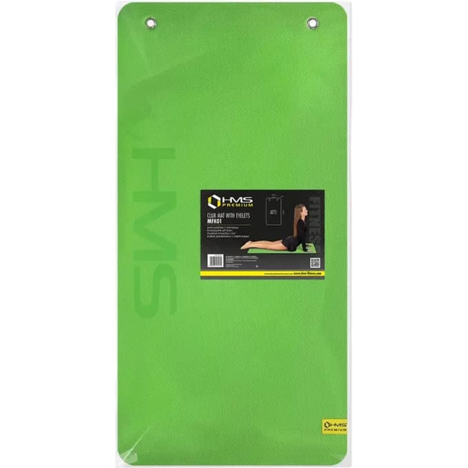HMS Premium MFK01 - Fitnessmat - Met Ogen - Antislip - 110cm