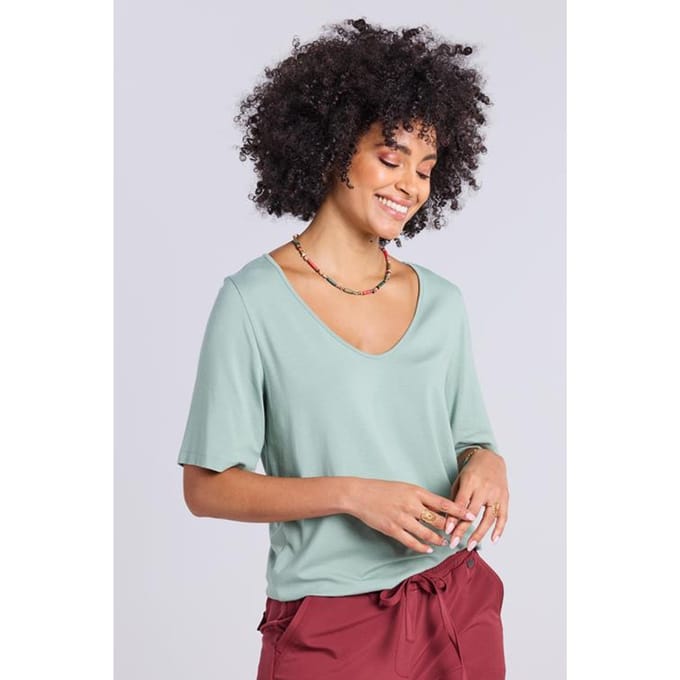 DIDI Dames Loose tee Promessa Lily green maat 42