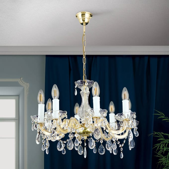ORION Kroonluchter Dolores 8-lamps