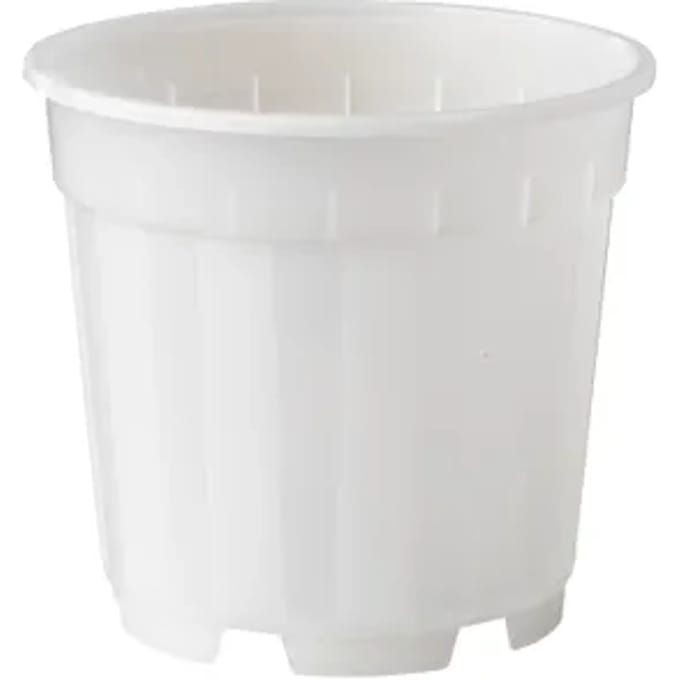 Nature Bloempot - Kunststof - Transparant - Diam.12xh11,1cm