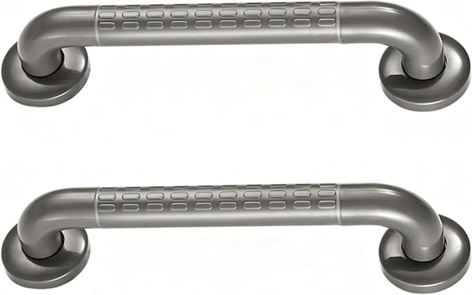 Douchehandgreep - Veiligheidshandgreep - Veiligheid in bad - Antislip grip - 30CM - Grijs