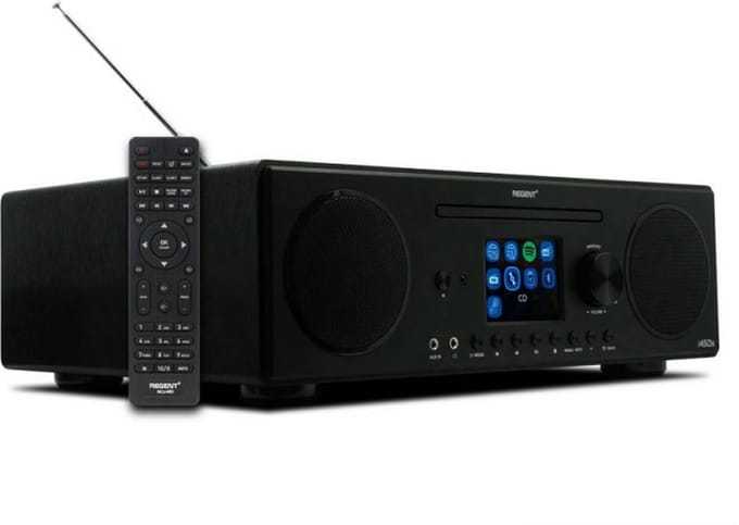 Ferguson i450 - Spotify - DAB+-Internetradio - FM radio - CD speler - Bluetooth Zwart